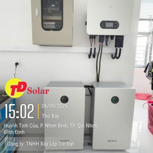 Inverter Hybrid GoodWe 10kW GW10K-ES-C10 Màn Hình LCD – Tín Đạt Solar